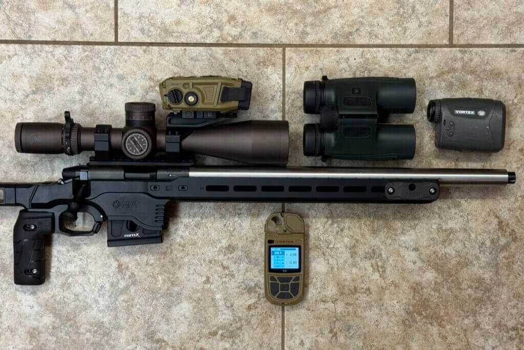Vortex ACE paired with Relay-compatible rangefinding devices for instant firing solutions
