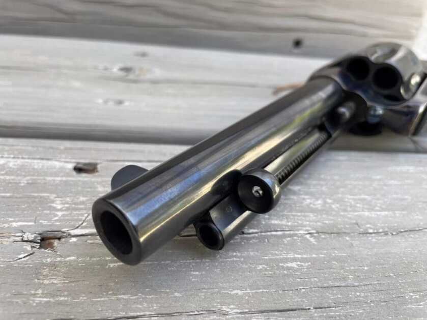 Cimarron U.S.V. Artillery bullseye style ejector rod head