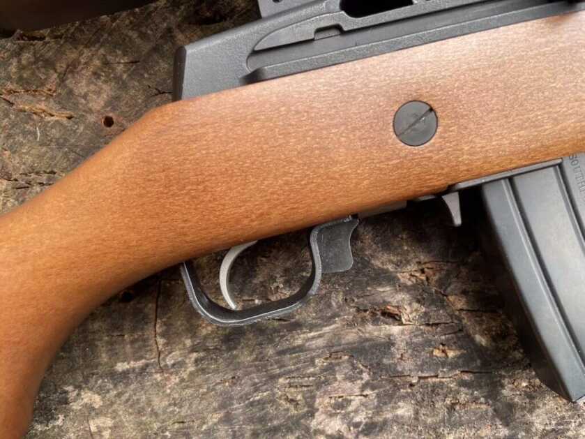Ruger Mini-14 Ranch safety and magazine release controls