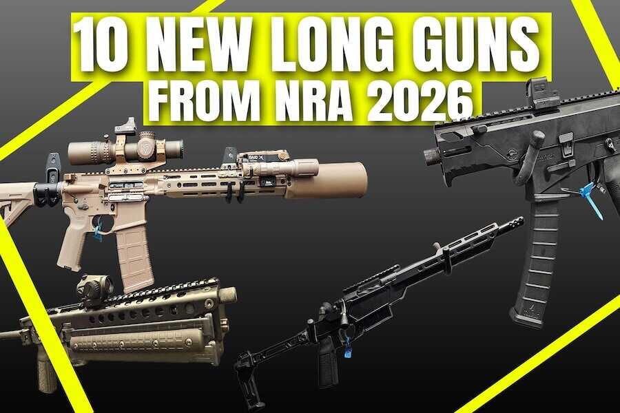 Top 10 new long guns at the NRAAM 2026.