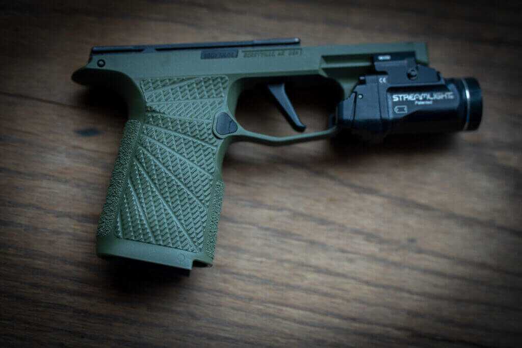 Wilson Combat P365 XL grip frame upgrade for SIG Sauer concealed carry pistol