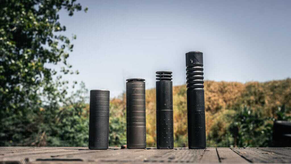 Airlock Industries Zero Gravity 6.5 suppressor on a 6.5 Creedmoor test rifle at the range