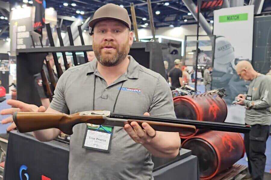 A new .410 shotgun from EAA at NRAAM 2026. 