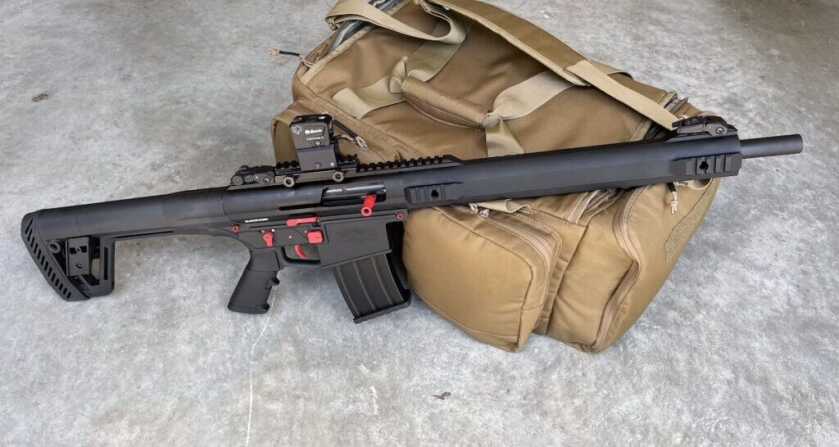 SDS Imports Tokarev TT 12 Pro AR-style 12 gauge shotgun review lead image