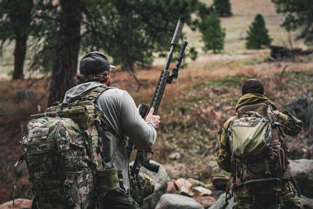 Tracer Tactical Burro running at Hat Creek Training with precision rifle field gear