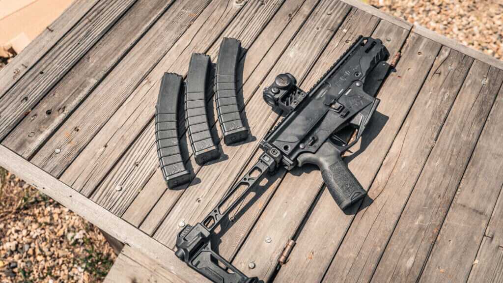 Taurus RPC roller-delayed 9mm pistol after range testing