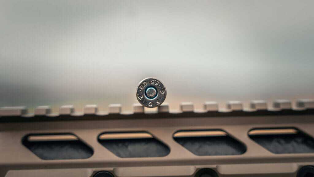 Base view of Federal 6.5 Creedmoor +Peak Peak Alloy ammunition cases