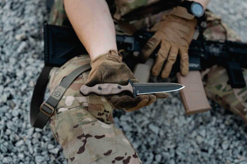 Stroup Knives HRT Operator Knife craftsmanship built for field use and tactical duty