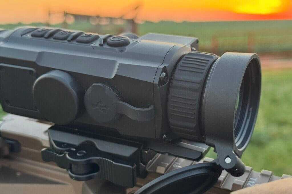 Narrow front focus ring on the DNT Hydra HS335R thermal optic