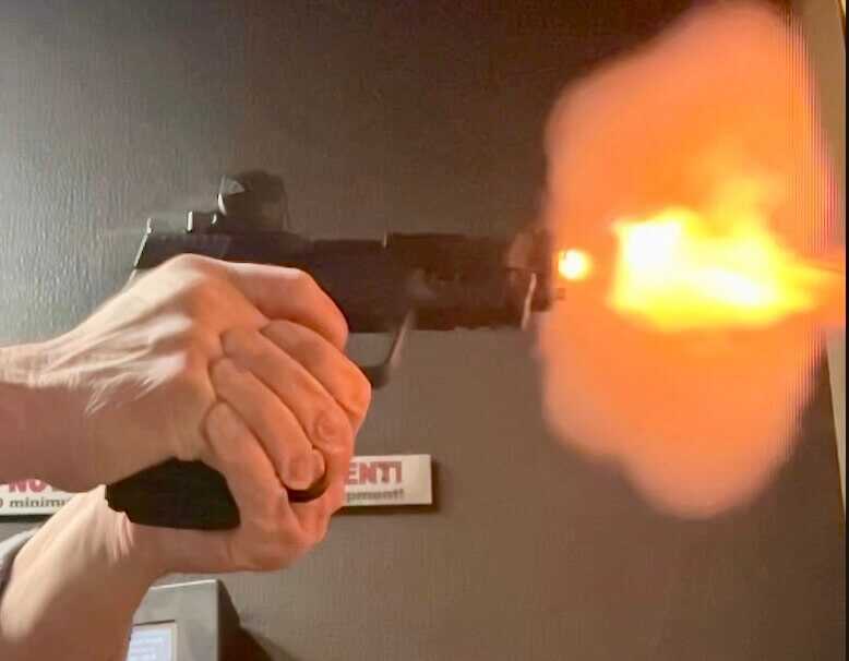 Firing the Smith and Wesson M&P 2.0 10mm with Underwood 220 grain Hard Cast ammunition
