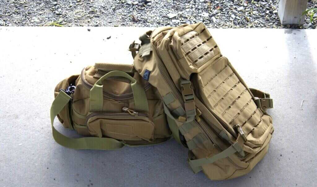 rattlesnake tactical range bag and backpack