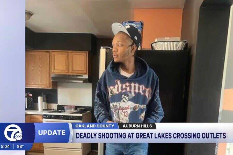 Family photo of KeShawn Emery, the 20-year-old Pontiac man killed during a shooting at Great Lakes Crossing Outlets in Auburn Hills, Michigan.