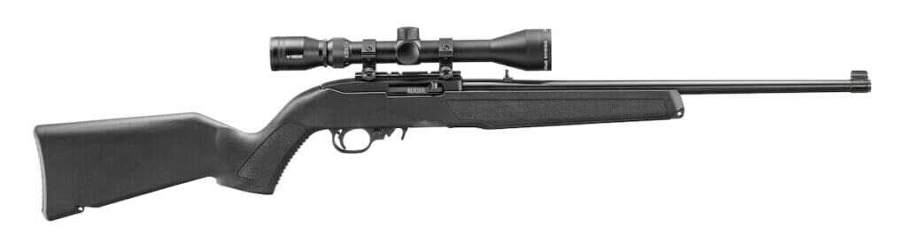 Ruger 10/22 Scoped model with factory-mounted rimfire optic