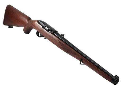 Ruger 10/22 International with full-length Mannlicher-style wood stock