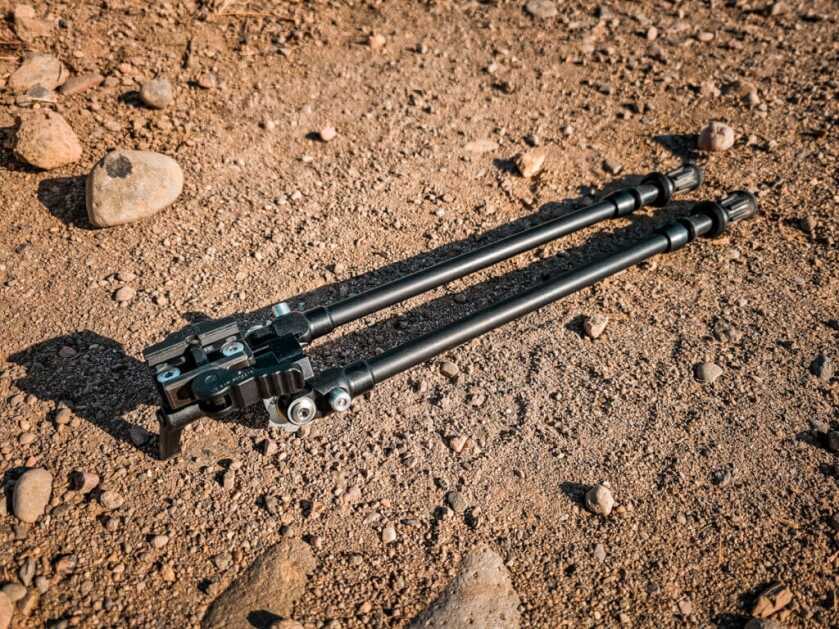 Hatch High Country Lite ADM quick-detach Picatinny mount for moving the bipod between hunting rifles