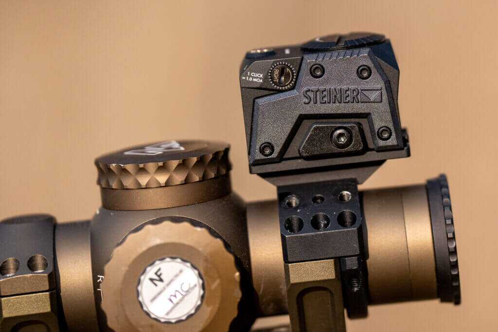 Steiner MPS 2.0 piggyback red dot above a Nightforce ATACR LPVO