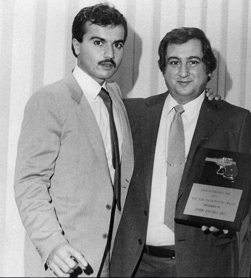 Young Anthony Imperato with his father Louis Imperato