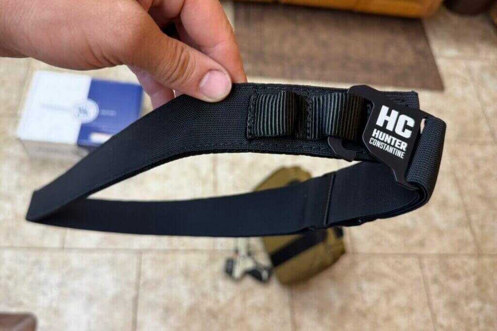 Hunter Constantine concealed carry belt included with the S&W Spec Series VI