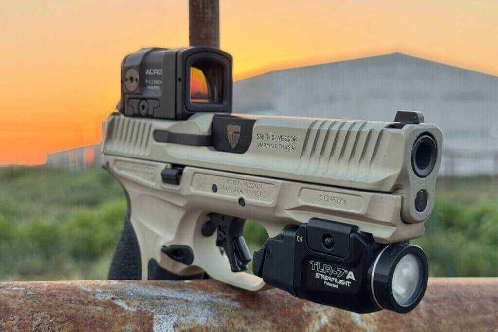 Aluminum frame on the S&W Spec Series VI M&P 9 M2.0 Metal Compact