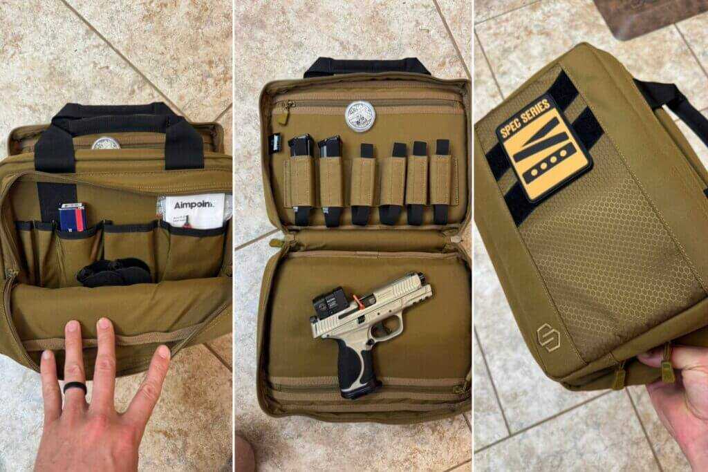 Savior Equipment pistol bag included with the S&W Spec Series VI carry package