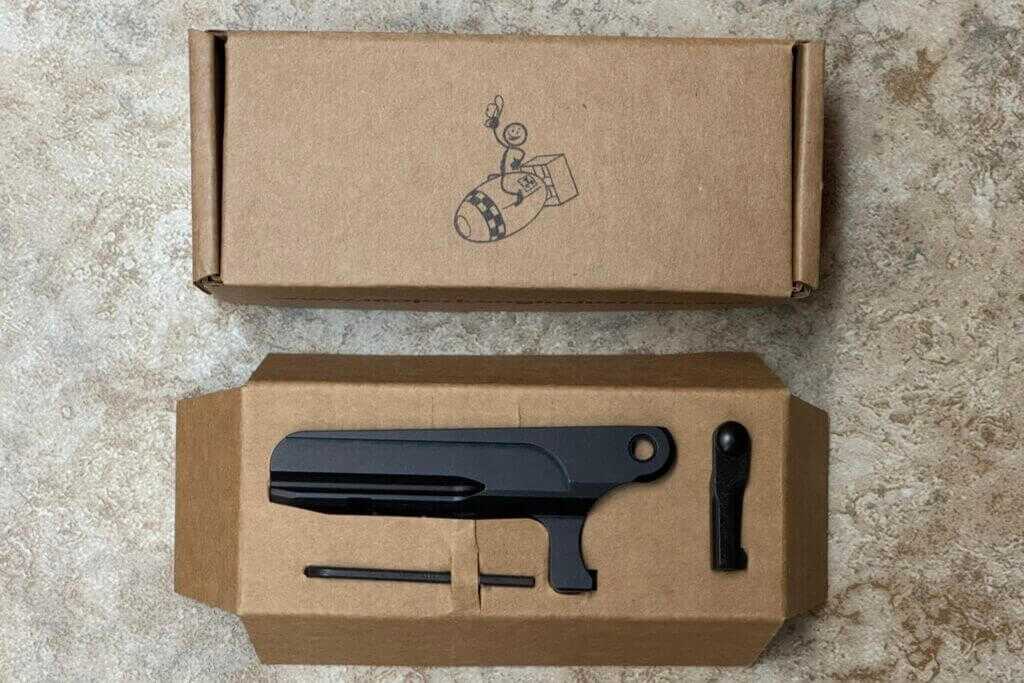 Major Kong Industries MisterSeven 1911 accessory rail out of the box