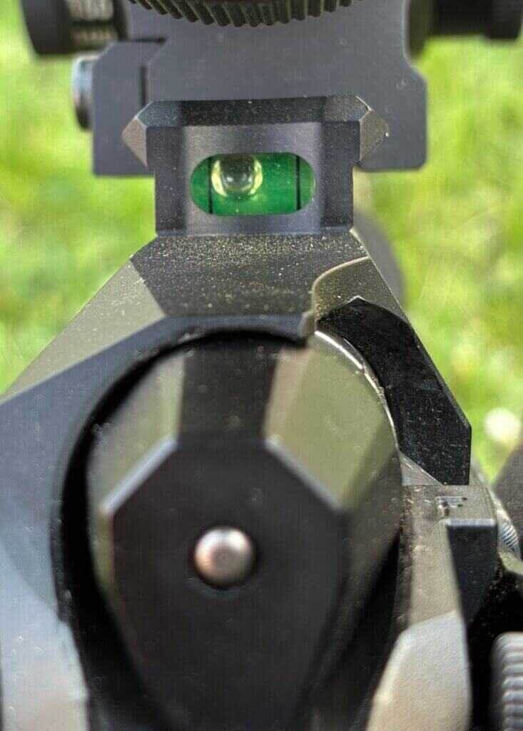 Seekins Element Hunter M3 action with integrated 20 MOA rail and bubble level