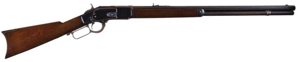 Original Winchester Model 1873 lever-action rifle known as the Gun That Won the West