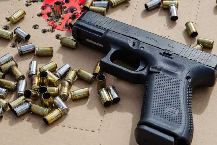 Glock 45 best crossover nightstand home defense handgun 2026