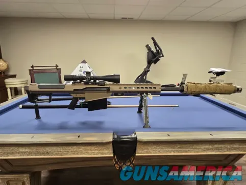Barrett M82A1 .50 BMG with Optic and Sup...