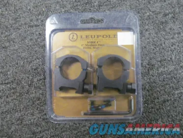 Leupold--Mark 4--1" Medium Rings--M...