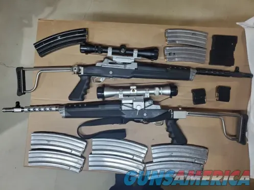 Ruger Mini-14 Rifle w/ Scopes & Mags