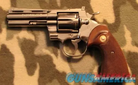 Colt Python 4” Nickel 