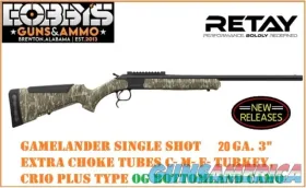 Retay Gamelander 20 GA Single Shot in Ca...