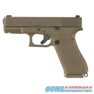 Glock G19X V Coyote Brown 9mm Luger 4.02...