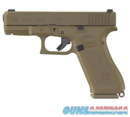 Glock G19X V Coyote Brown 9mm Luger 4.02...