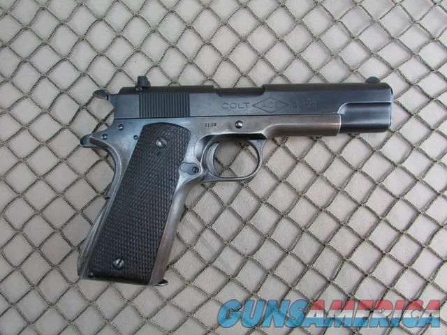 Colt Ace 22 LR 1931 First Year Productio...