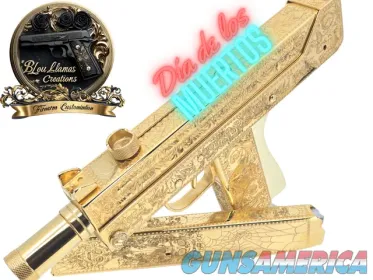 24K Engraved Cobray m11