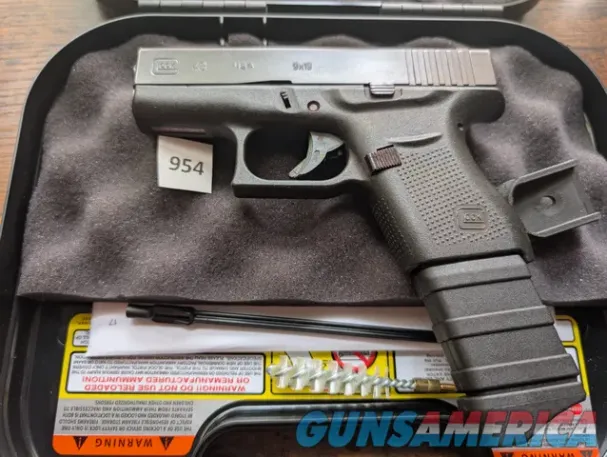 Glock 43 9mm Slim Single-Stack Pistol