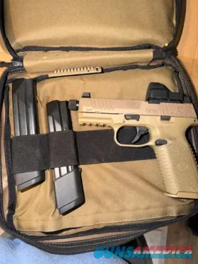 FN 509 Tactical FDE 9mm with optic and m...