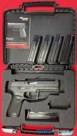 SIG Sauer P320 9mm w/ 5 Mags