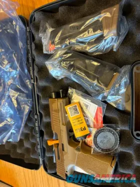 SIG Sauer P365X 9mm FDE with Accessories