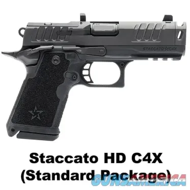 Staccato HD C4X 9mm Standard Package Pis...