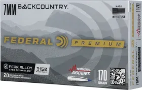 TERMINAL ASCENT 7MM BACKCOUNTRY 170GR PO...