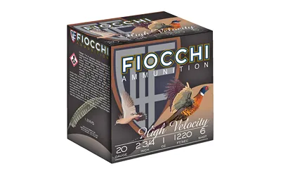 Fiocchi Hi-Vel 20ga 2.75" 2.75 Dr 1...