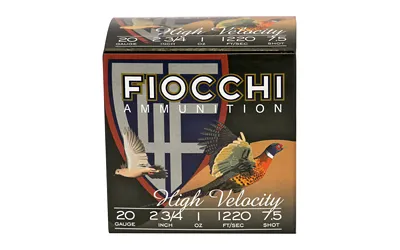 Fiocchi Hi-Vel 20ga 2.75" 2.75 Dr 1...