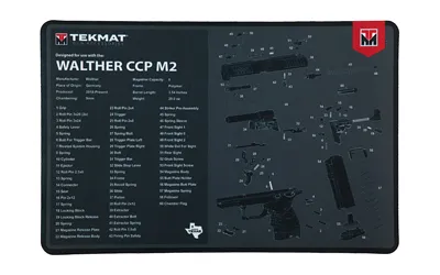 TekMat TEKMAT PSTL MAT FOR WALTHER CCP M...