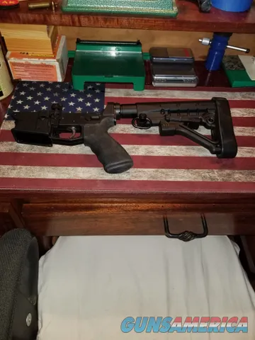 AR-15 Lower Receiver with Collapsible St...