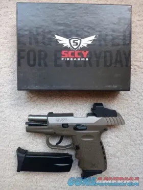 SCCY CPX-2 RD 9mm with Red Dot Optic