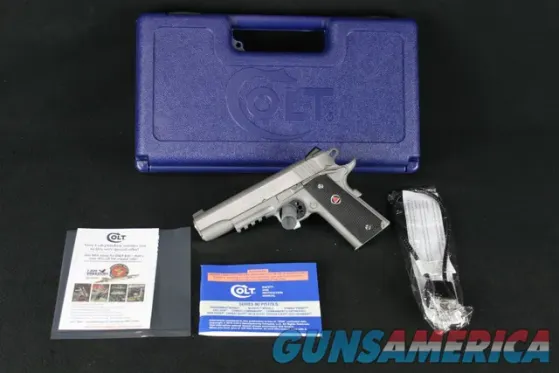 Colt Delta Elite MKIV Rail Gun 10mm Stai...