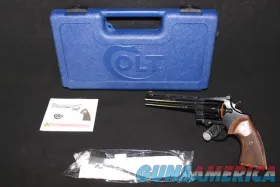 Colt Python 357mag 6” Blued/Wood NEW Rev...